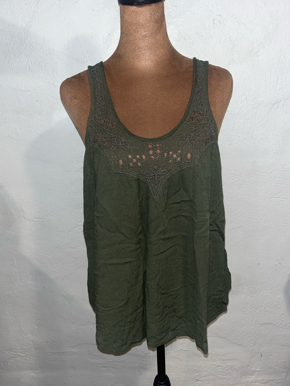 American Eagle Green Tank Top
